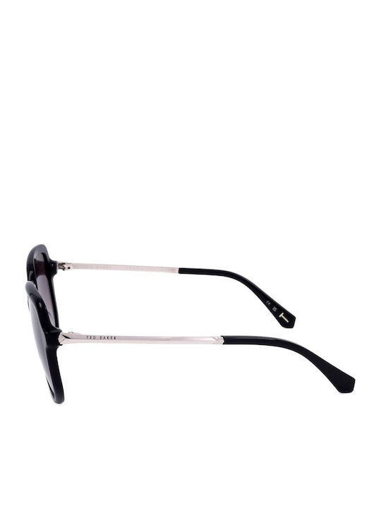 Ted Baker Women's Sunglasses with Black Frame and Purple Gradient Lens TB1717 001