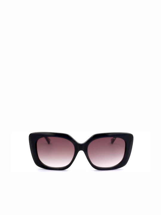 Ted Baker Дамски Слънчеви Очила с Черна Рамка и Сиви Преливащи Стъкла TB1732 001