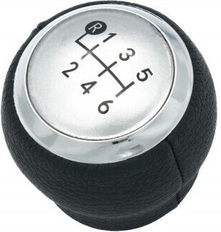 Toyota Auris Avensis Corolla Rav4 Yaris 6b Chrome Silver Matte Leather Shift Knob