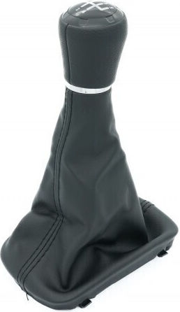 Audi A3 8l1 8l0863279a 5b Black Leather Gear Shift Knob Cover