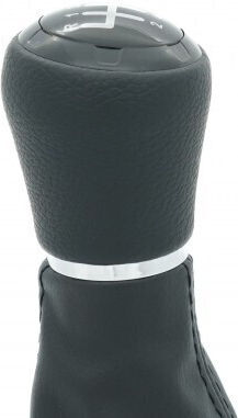 Audi A3 8l1 8l0863279a 5b Black Leather Gear Shift Knob Cover