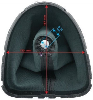 Nissan Qashqai Schaltknopf Abdeckung +2 32865jd55a 6b Silber Matt Leder