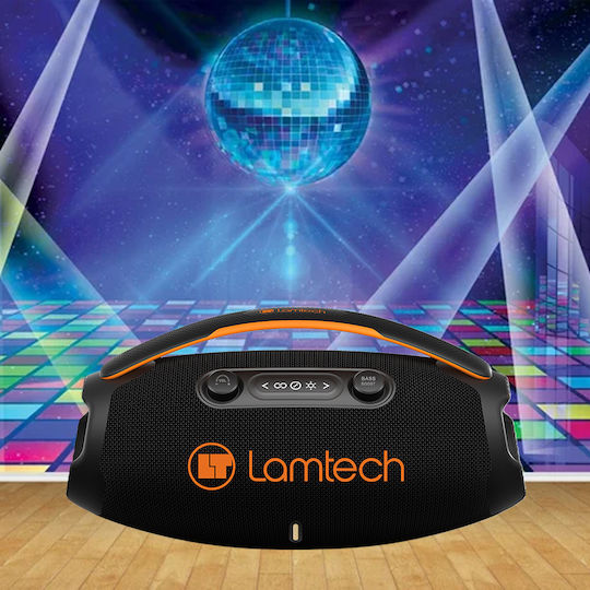 Lamtech Party Box Ηχείο Bluetooth 60W με Ραδιόφωνο και Διάρκεια Μπαταρίας έως 8 ώρες Μαύρο
