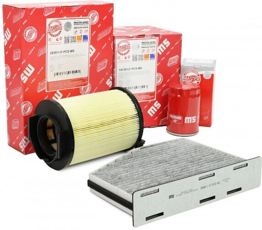 Set Car Air Filters for A3 Altea Leon Toledo III Octavia II Caddy III Vag078115561K