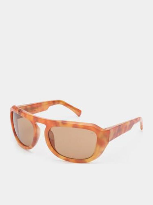 A.Kjaerbede Unisex Sunglasses With Orange Frame KL2504-004