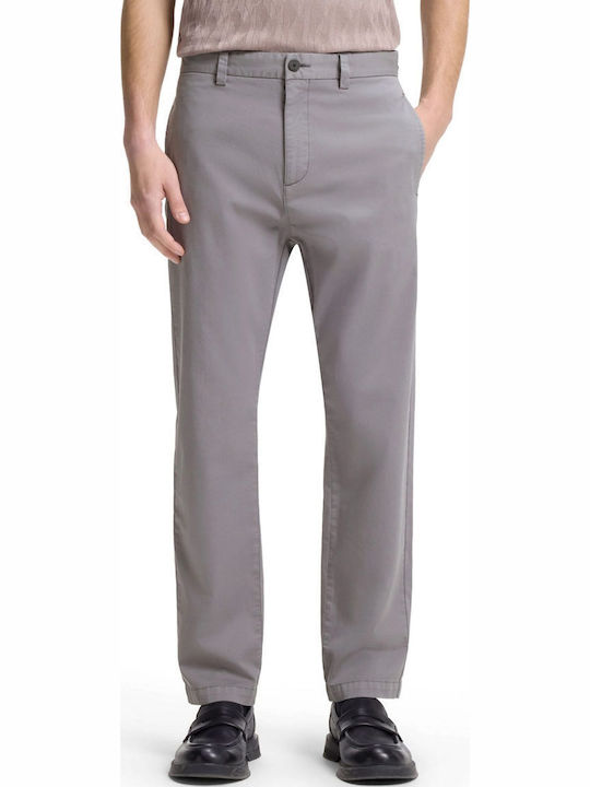 David251d Παντελόνι Chino Ελαστικό Γκρι