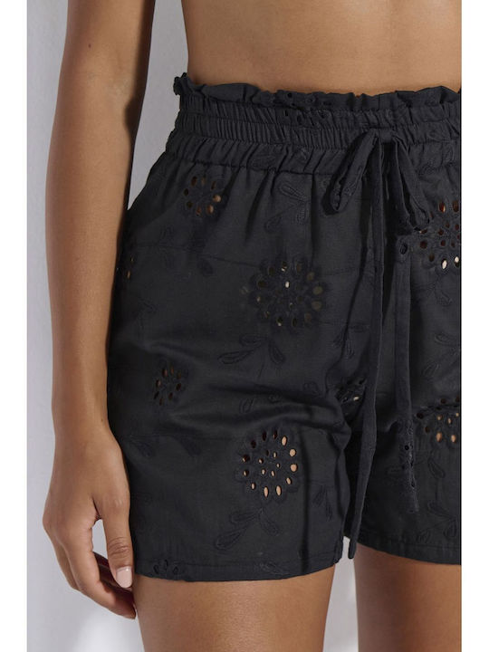 Jeannette Lingerie Summer Women's Pyjama Set Black
