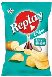 Replay Πατατάκια Γεύση Αλάτι Ξύδι