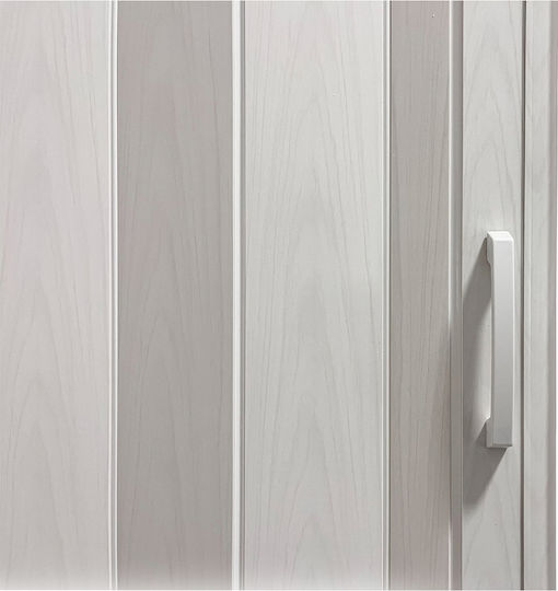Πόρτα Πτυσσόμενη Artelibre Foldora Λευκό Pvc 82x0.6x203cm