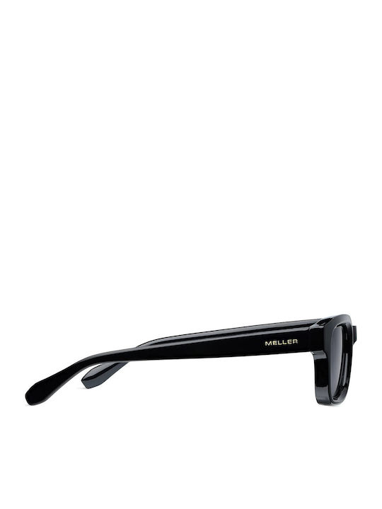 Meller Luma Ochelari De Soare Pentru Bărbați Cu Ramă Din Plastic Maro Tartarugă Și Lentile Negre Polarized