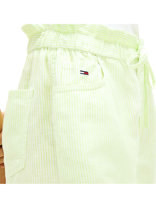 Essential Women's Linen Shorts Green