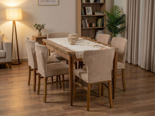 Satz 6tμ Elastische Abdeckungen Für Stuhl Zakar Baroque Elephant Linea Home Lh2026251