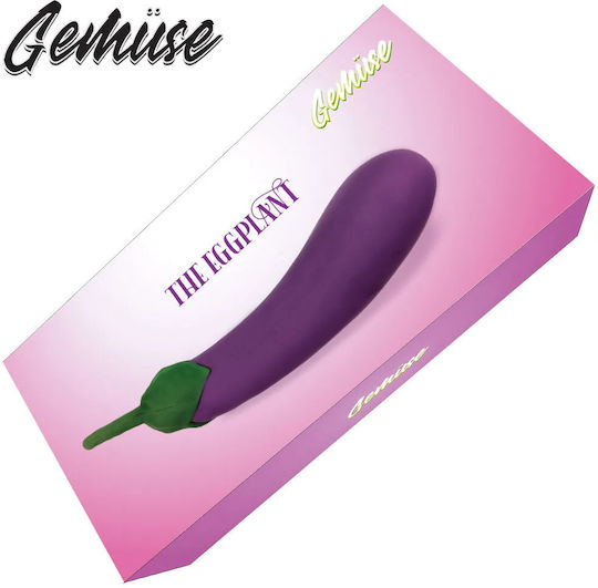 Gemüse Μελιτζάνα Mini Δονητής 10cm Μωβ
