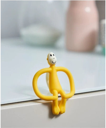 Matchstick Monkey Monkey Teething Ring BPA Free Silicone for 3 m+