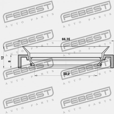 Σφραγίδα Κίνησης Honda Accord 4d Cf3 Jp 91206-pk4-003