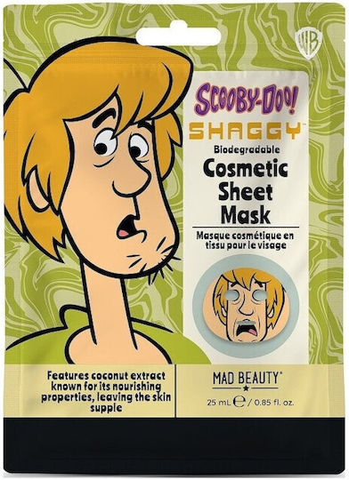 Mad Beauty Scooby Doo Shaggy Stoffmaske 25ml