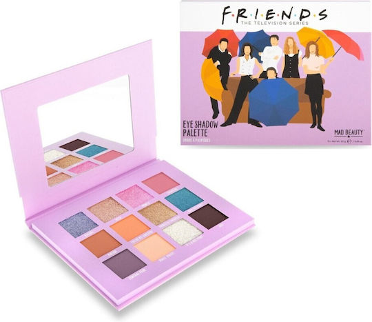 Mad Beauty Friends II Palette mit Lidschatten in Gepresster Form 30gr