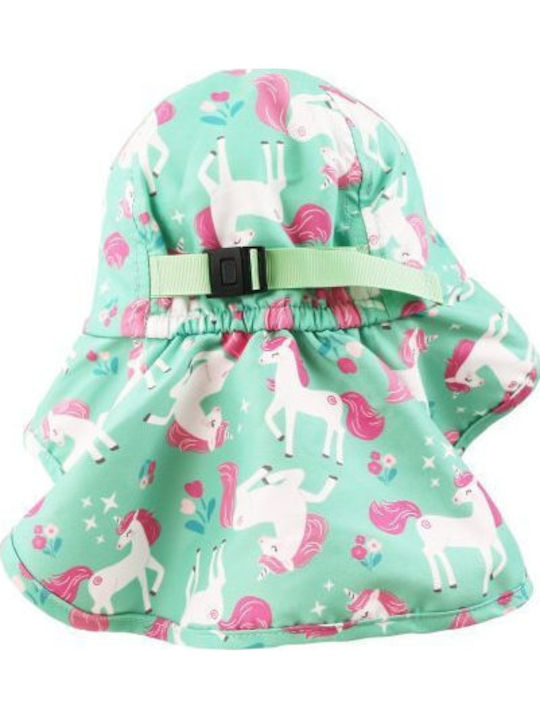 Zoocchini Kinderhut Eimer Stoff Sonnenschutz Grün