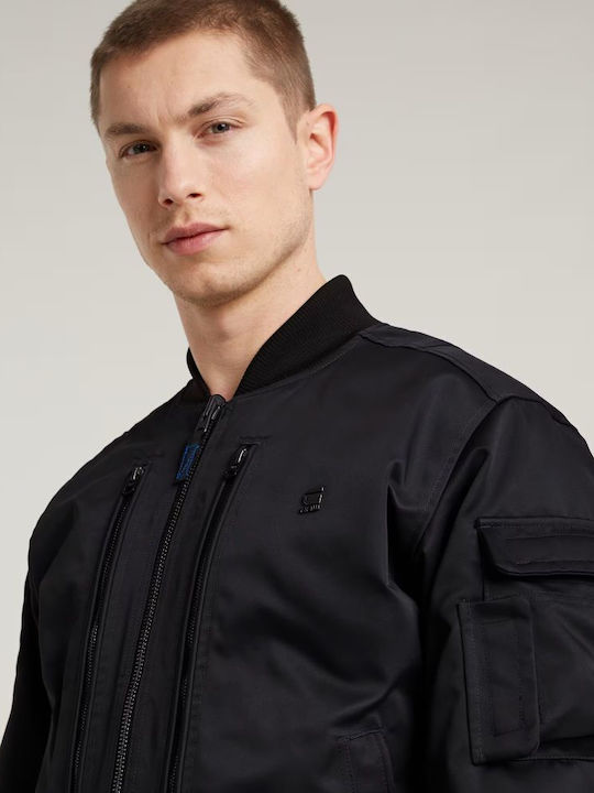 Μπουφάν Bomber Διπλής Όψης Dk Black