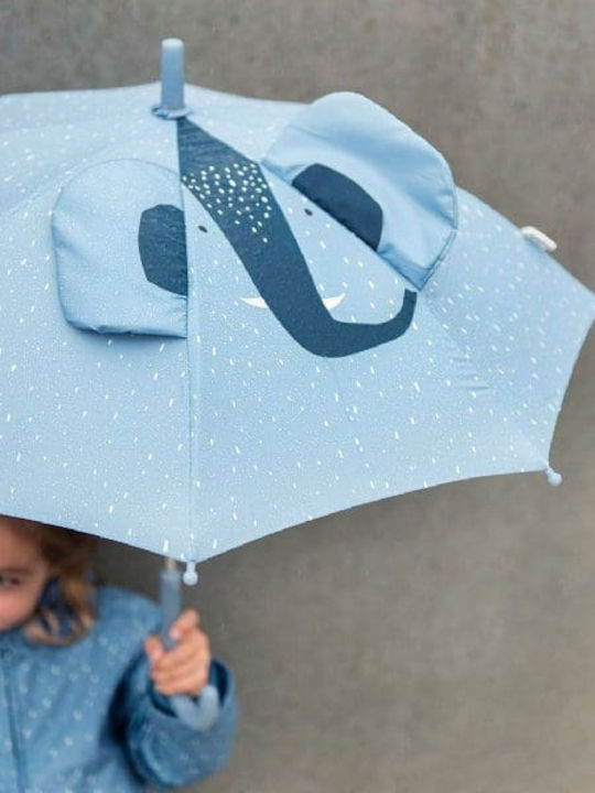 Trixie Kids Curved Handle Umbrella Mrs Mouse Lilac