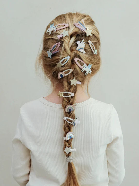 Mimi & Lula Set of Kids Hair Clips with Hair Clip Unicorn 4pcs