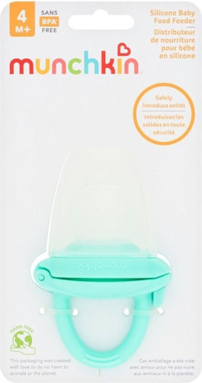 Munchkin Turquoise Silicone Baby Feeder For 4+ Months