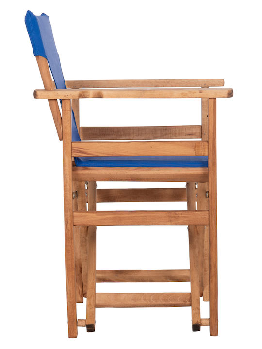 Gartenstühle Hölzernes Blau 57x54x88cm