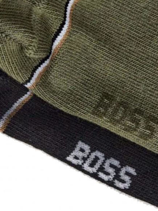 Boss Iconic Мъжки Чорапи Зелени 2Брой