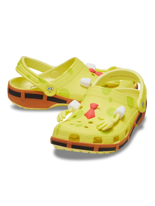 Crocs Classic Clog Anatomische Holzschuhe Gelbe