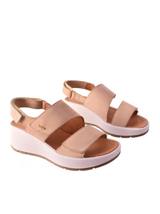 Γυναικεία Σανδάλια Flatforms Μπεζ
