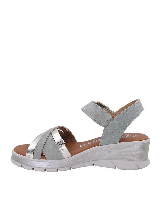 Leather Women's Anatomic Green Sandals