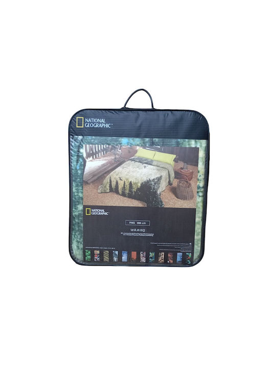 National Geographic Spanische Decke Samtig Einzeln 160x240cm Grüne