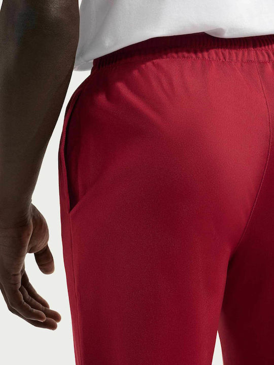 Pantaloni De Trening Roșii Lucioși Cu Elastic Red