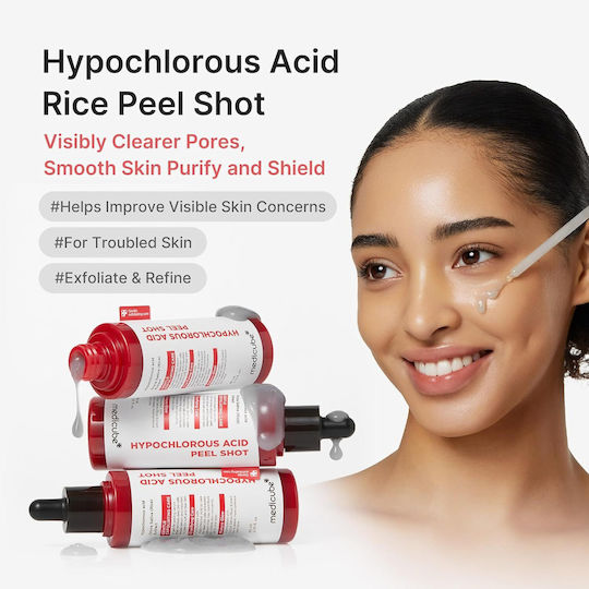 Medicube Serum Hypochlorous Acid Peel Shot Pentru Față Cu Pantenol 80ml