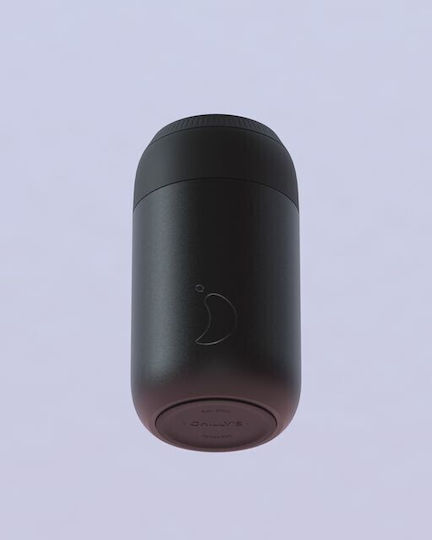 Chilly's Cup Series 2 Чаша Термос Неръждаема Стомана Без BPA 340ml Черна