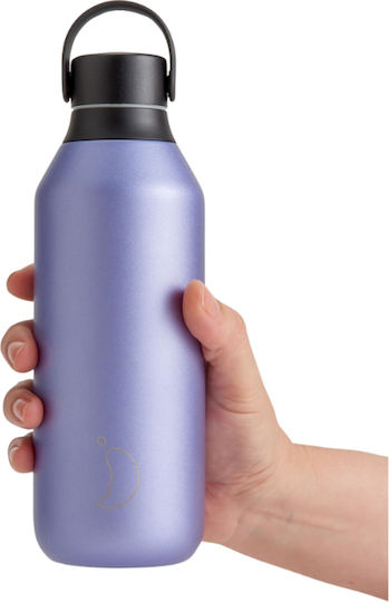 Chilly's Series 2 Thermosflasche Edelstahl BPA-frei 500ml Flieder