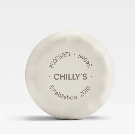 Chilly's Coffee Cup Emma Bridgewater Thermos Glass Stainless Steel / Plastic BPA Free 340ml E.b. Hearts with Straw