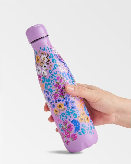 Chilly's Original Series Tropical Μπουκάλι Θερμός Ανοξείδωτο BPA Free 500ml Tropical Mirror