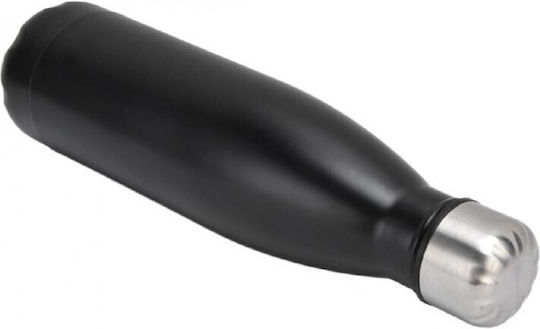 Aj Stainless Steel Thermos Bottle 1lt Black