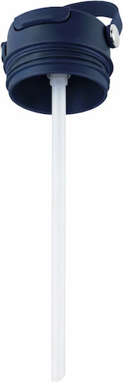Nautica Glass Thermos Stainless Steel 600ml Blue