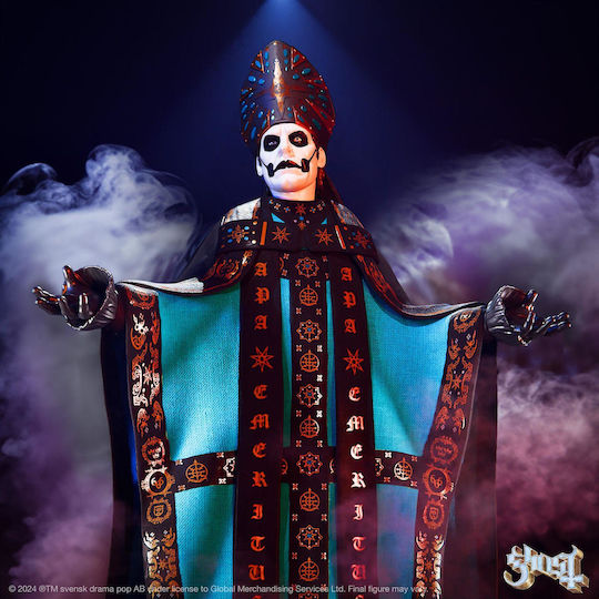 Super7 Minecraft Ghost Ultimates Papa Emeritus IV Action Figure 18cm