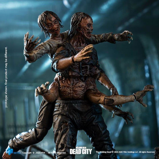 Hiya Toys The Walking Dead: Dead City Exquisite Mini - Walker King Action Figure height 11cm at Scale 1:18