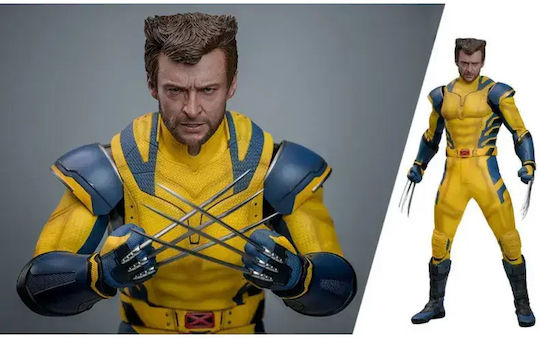 Hot Toys Marvel Deadpool Hot Toys Masterpiece Wolverine Action Figure Height 31cm in Scale 1:6