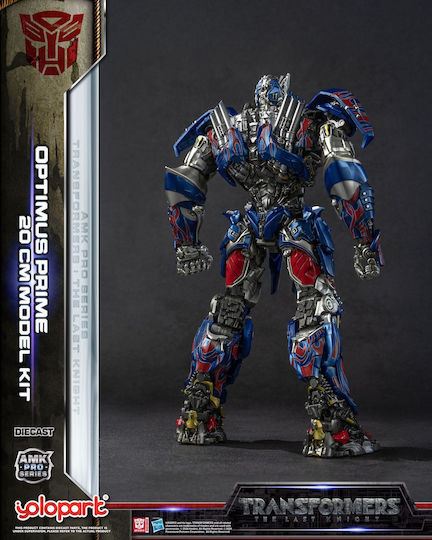 Transformatoren Letzter Ritter Amk Pro Series Kunststoffmodellbausatz Optimus Prime Übersee Version 20 Cm
