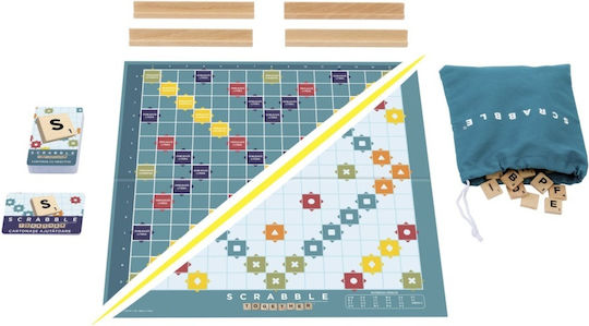 Joc de Societate 2-in-1 Scrabble pentru 2-4 Jucători 8+ Ani Mattel
