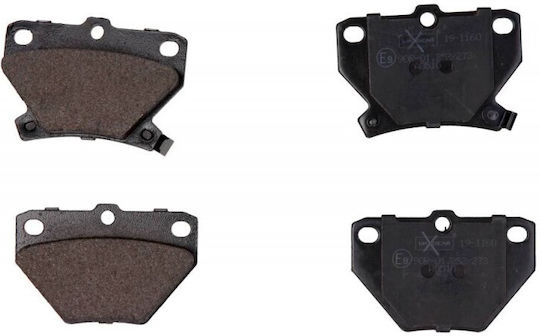 Brake Pad Set Toyota Celica Coupe T23 Corolla E12 Corolla Verso E12 Matrix E13 Yaris P1 Yaris Verso P2 191160-403