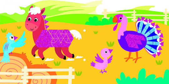 Avenir Μωσαϊκό Junior Farm Animals για Παιδιά 3+ Ετών