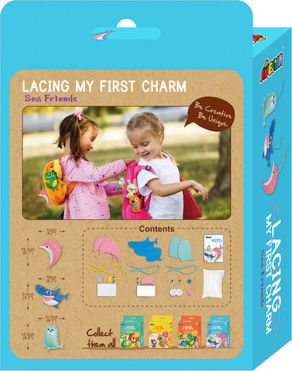 Avenir Embroidery Lacing: My First Charm - Sea Friends for Children 3+ years Years