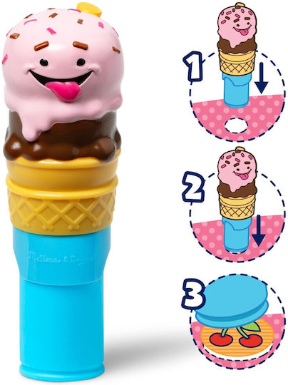 Melissa & Doug Sticker Wow Ice Cream for Kids 3+ Years Old