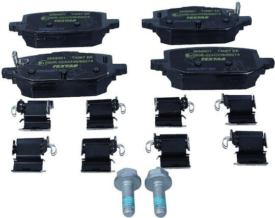 Textar Brake Pad Set Disc Brake 2658901